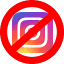Pas d'instagram